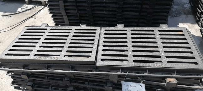 甘谷球墨铸铁连体双篦展示